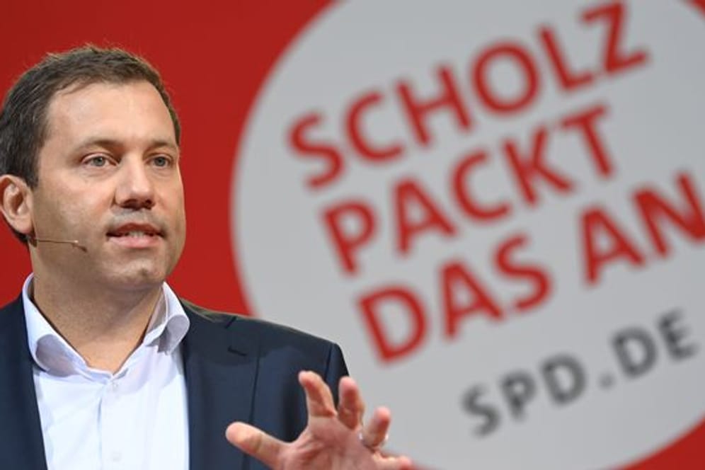 SPD-Generalsekretär Lars Klingbeil: Die Union "ist eine Partei in purer Panik, aber wir bleiben cool".