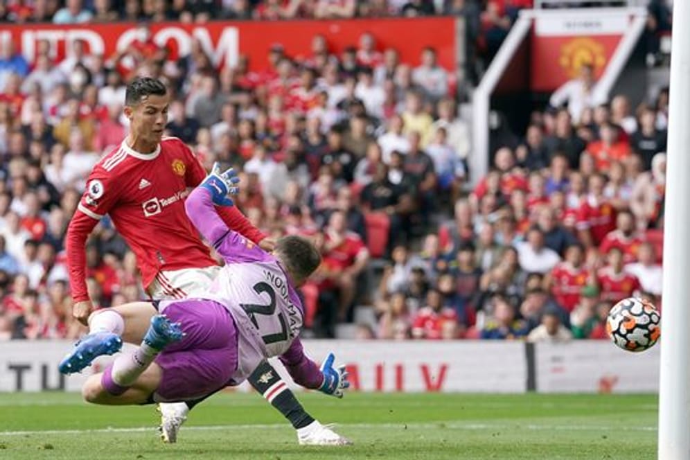 Feierte ein gelungenes Comeback im Old Trafford: ManUnited-Rückkehrer Cristiano Ronaldo.