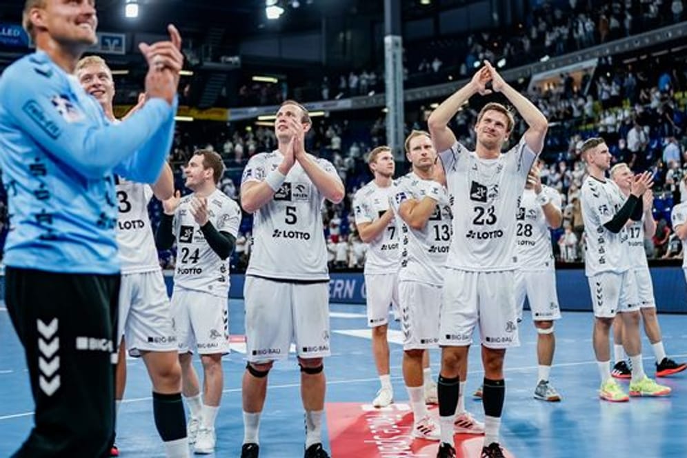 Kiels Handballer wollen auch nach dem Königsklassen-Auftakt bei Meschkow Brest Grund zum Jubel haben.