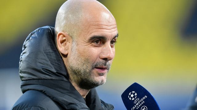 Spricht mit Respekt von RB Leipzig: Pep Guardiola, Trainer von Manchester City.