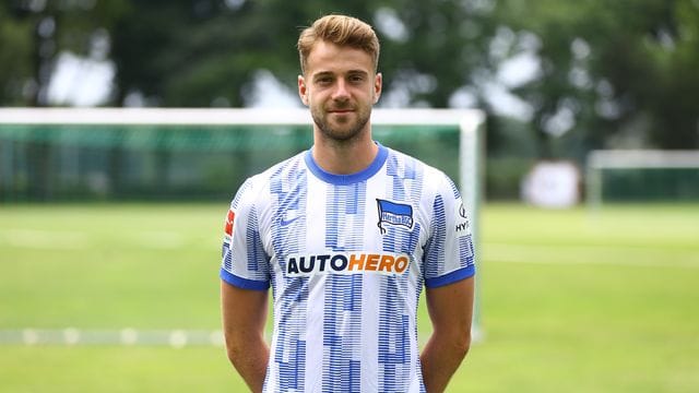 Fällt nach einer Schulter-OP für Hertha BSC aus: Lukas Klünter.