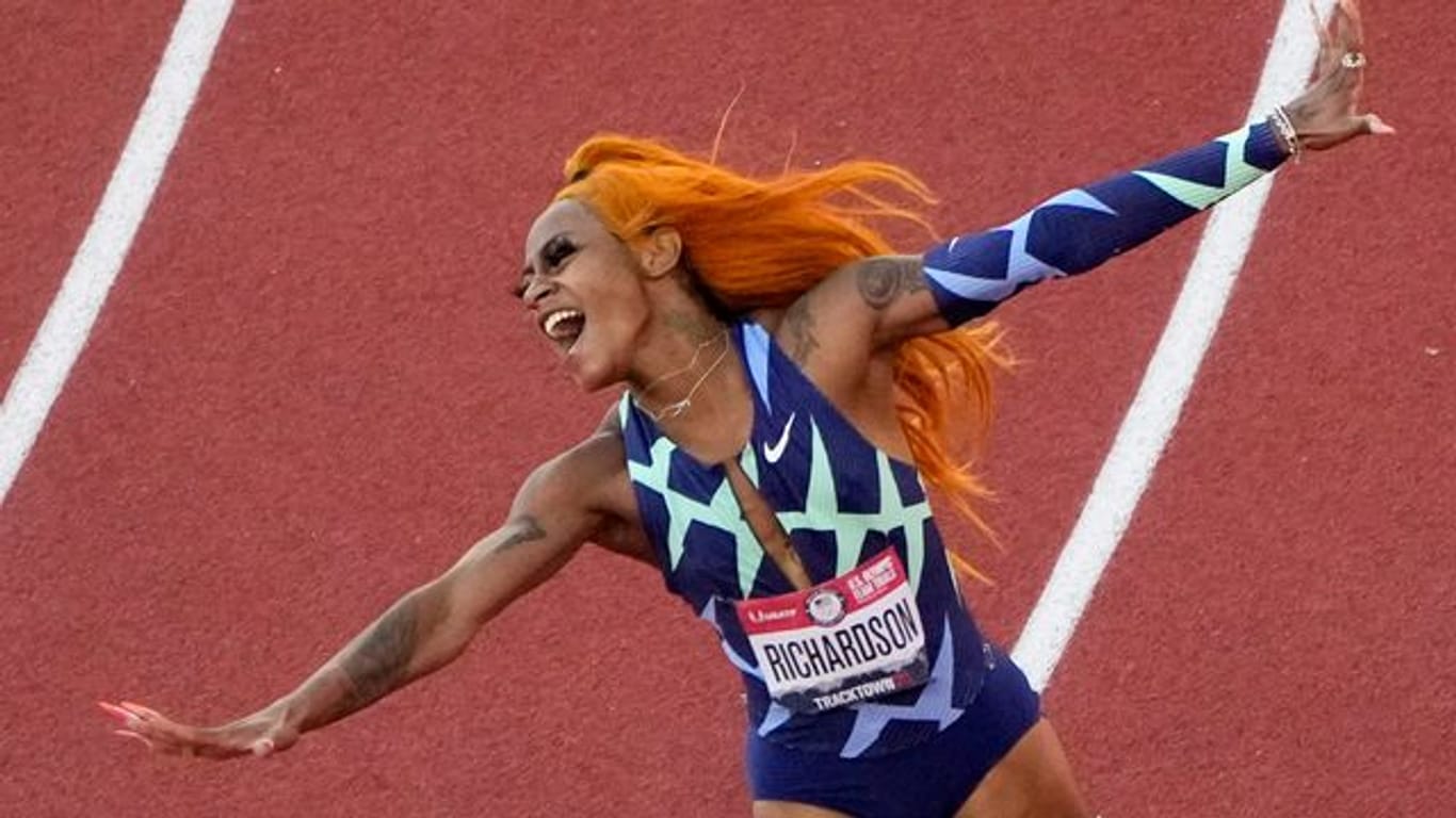 Verpasste nach Marihuana-Konsum die Teilnahme an den Olympischen Spielen in Tokio: Sha'Carri Richardson.