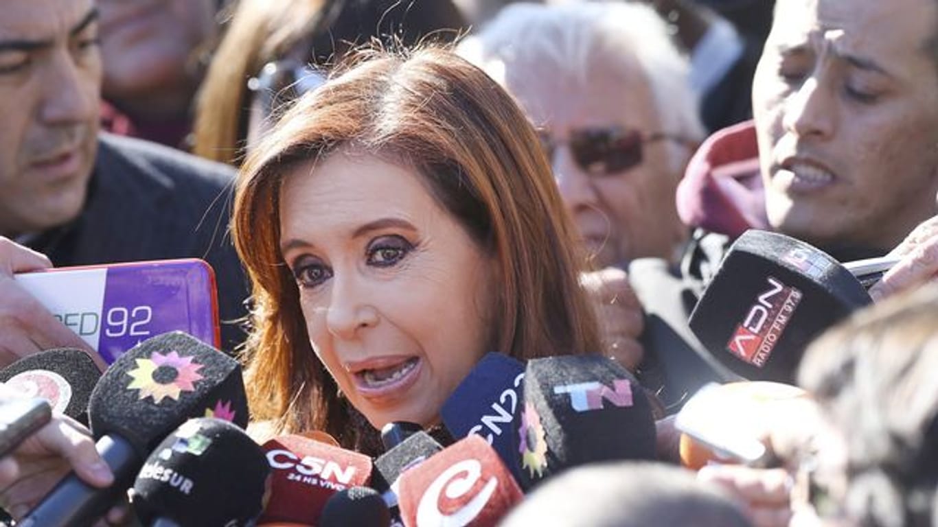 "Ich habe dem Präsidenten immer gesagt, dass mich die angespannte soziale Lage beunruhigt": Cristina Kirchner.