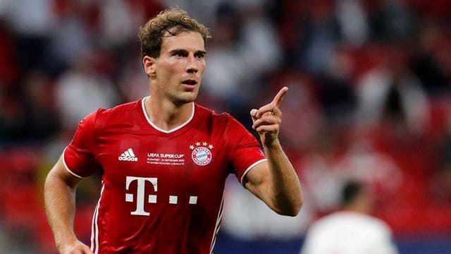 Freut sich auf das Spiel gegen den VfL Bochum: Bayern Münchens Leon Goretzka. Freut sich auf das Spiel gegen den VfL Bochum: Bayern Münchens Leon Goretzka.
