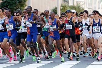 Wegen der Corona-Pandemie wird der Tokio-Marathon auf 2022 verschoben.
