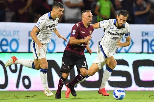Franck Ribéry spielt für US Salernitana in der italienischen Serie A.