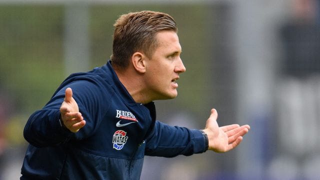 Erzgebirge Aue hat sich von Trainer Aliaksei Shpileuski getrennt.