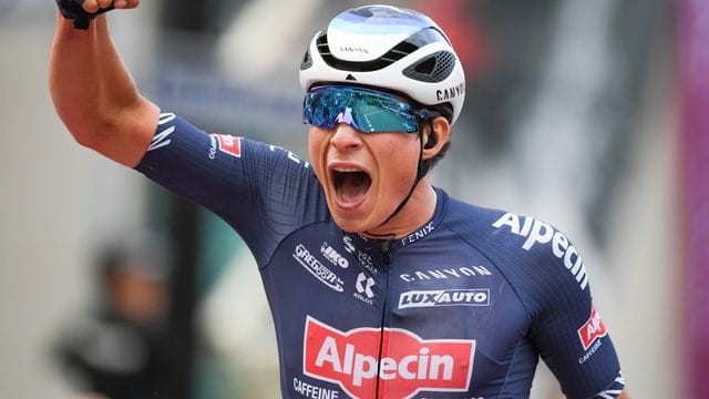 Der Belgier Jasper Philipsen konnte den Klassiker Eschborn-Frankfurt gewinnen.