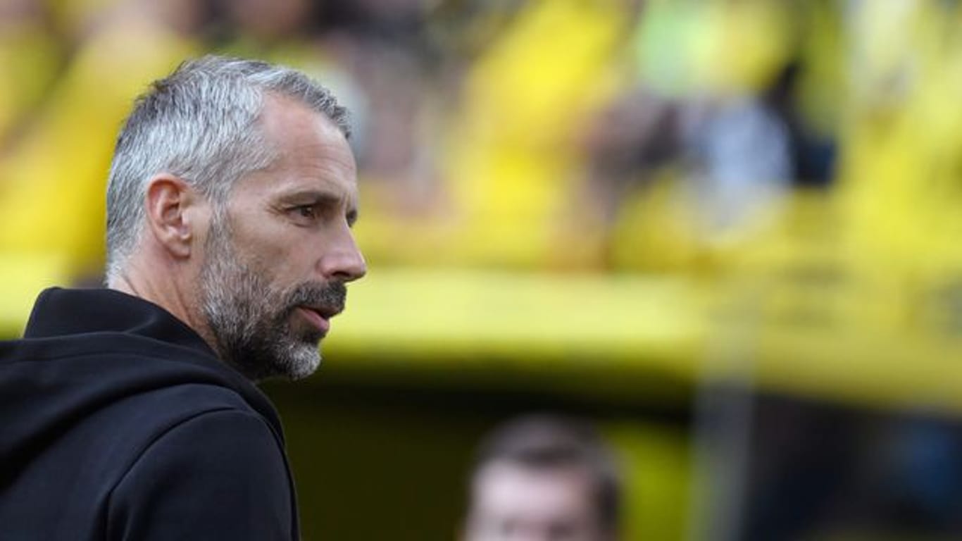 Dortmunds Trainer Marco Rose trift auf seinen alten Club.