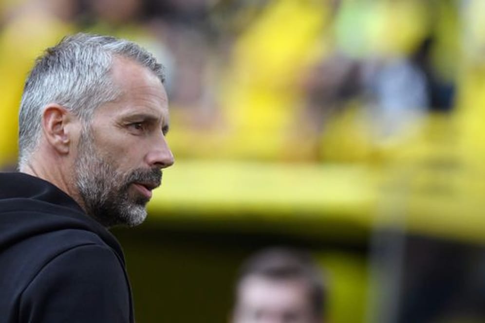 Dortmunds Trainer Marco Rose trift auf seinen alten Club.