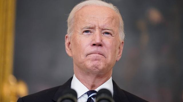 US-Präsident Joe Biden im Weißen Haus.