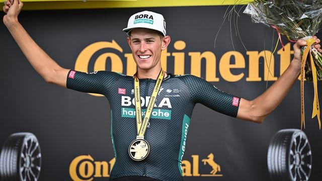 Soll das deutsche Aufgebot als WM-Kapitän anführen: Tour-de-France-Gewinner Nils Politt.