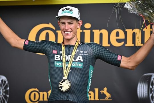 Soll das deutsche Aufgebot als WM-Kapitän anführen: Tour-de-France-Gewinner Nils Politt.