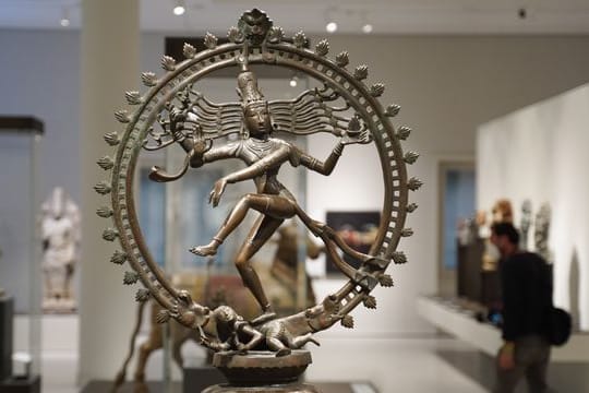 Eine Shiva aus Süd-Indien ist im Humboldt Forum ausgestellt.