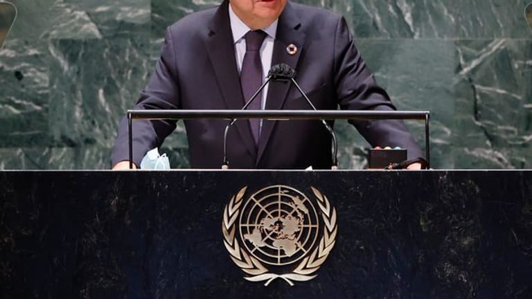 Antonio Guterres, UN-Generalsekretär, spricht auf der 76.