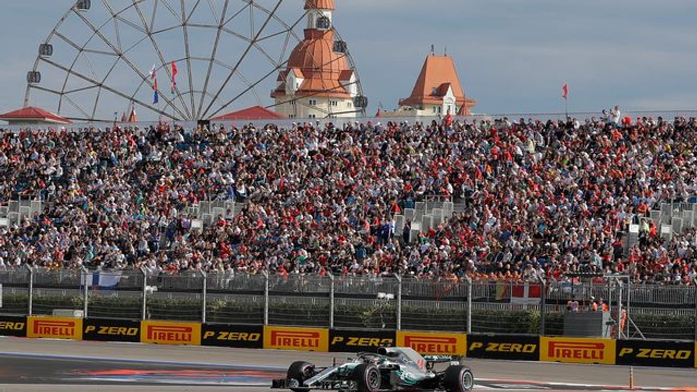Der Grand Prix von Russland wird auf dem Sotschi-Autodrom ausgefahren.