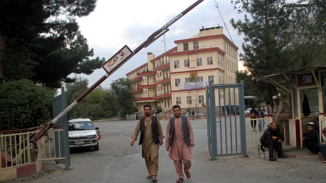 Krankenhaus in Kabul. Krankenhaus in Kabul.
