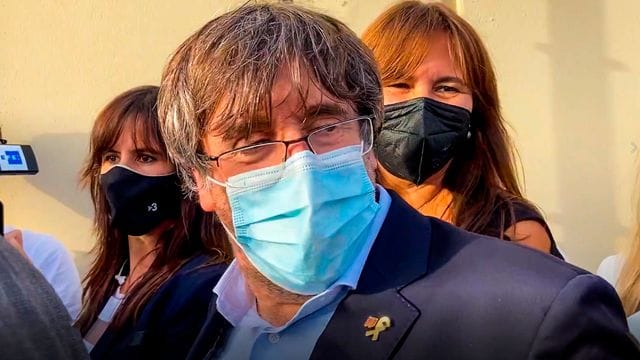 Carles Puigdemont kann das Gefängnis in Sassari verlassen.