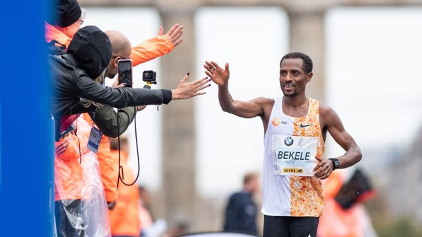 Geht mit Zuversicht in den Berlin-Marathon: Der Äthiopier Kenenisa Bekele.