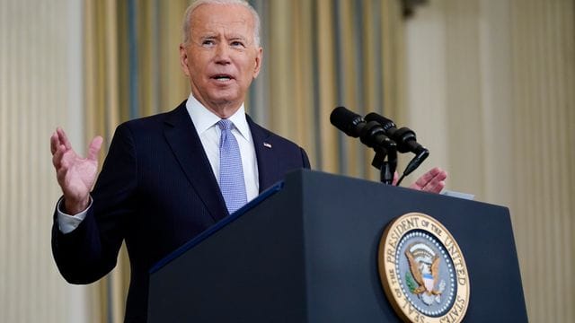 Die Verabschiedung der Investitionspakete von US-Präsident Joe Biden ist noch nicht gesichert. Die Verabschiedung der Investitionspakete von US-Präsident Joe Biden ist noch nicht gesichert.