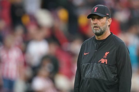 Jürgen Klopp und seine Liverpooler kamen nicht über ein 3:3 beim FC Brentford hinaus.
