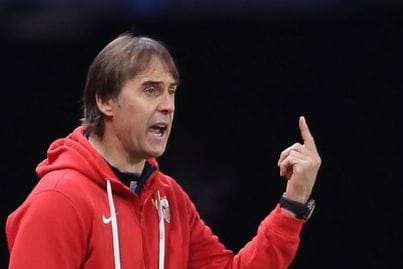 Sevillas Trainer Julen Lopetegui muss den Verein verlassen.