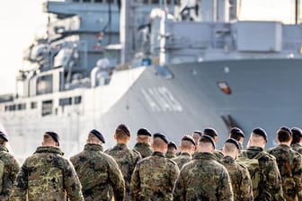 Marinesoldaten in Kiel