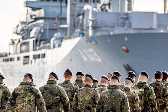 Marinesoldaten in Kiel