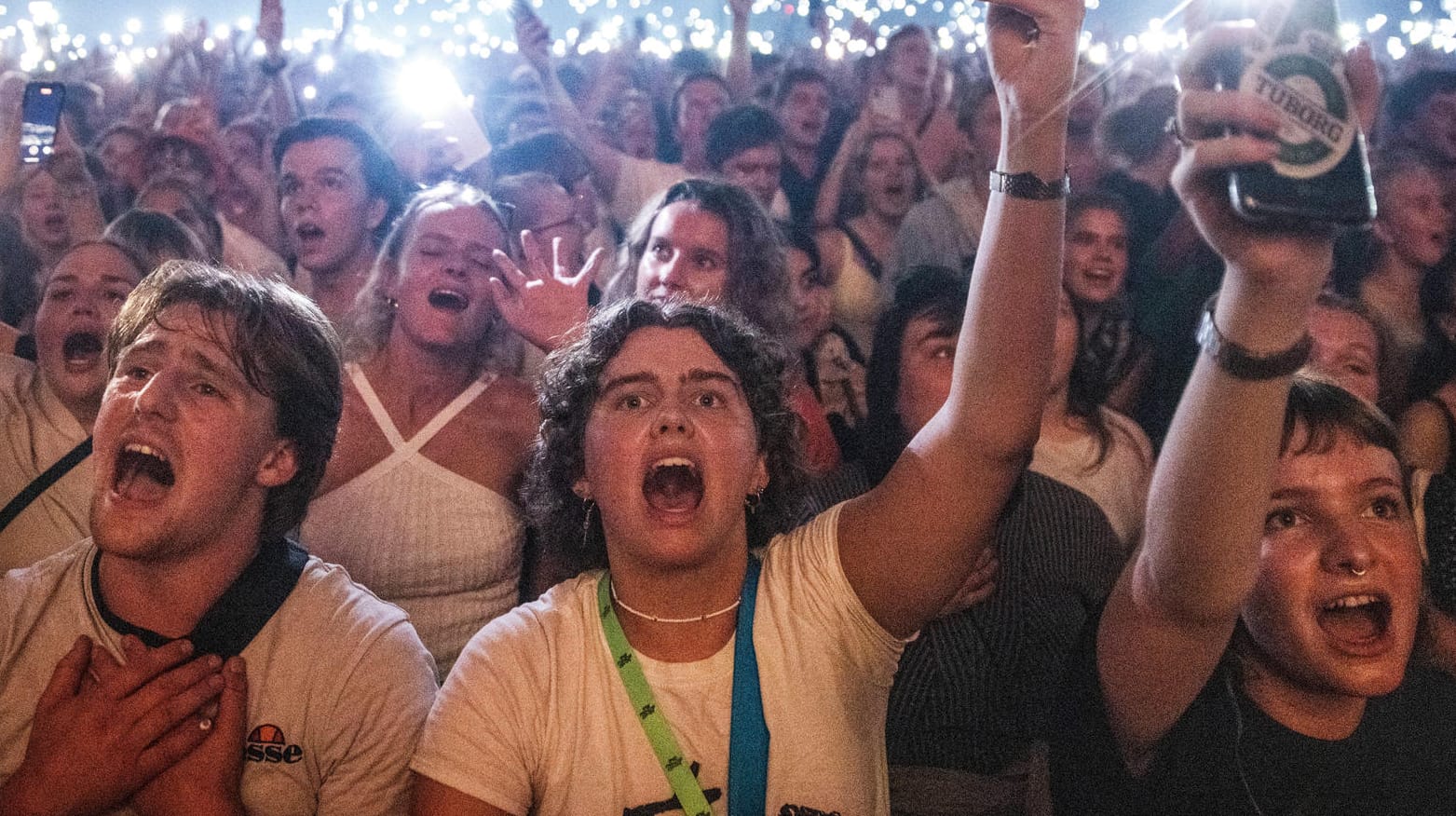 Konzert in Dänemark: Das skandinavische Land hat seinen "Freedom Day" am 10. September gefeiert.