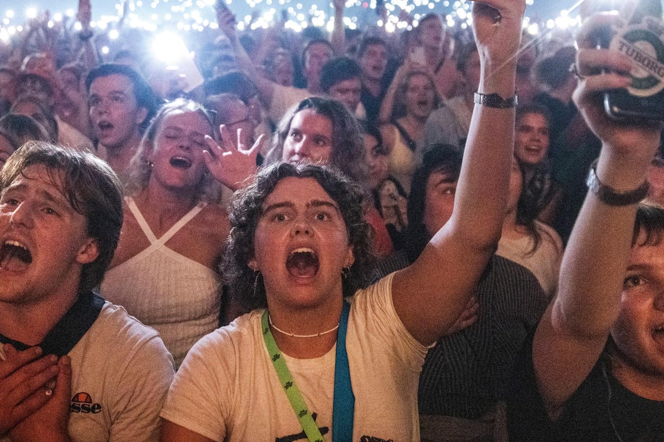 Konzert in Dänemark: Das skandinavische Land hat seinen "Freedom Day" am 10. September gefeiert.