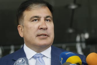 Georgiens Ex-Präsident Michail Saakaschwili in der Ukraine: Der Politiker wurde nun in seinem Heimatland festgenommen.