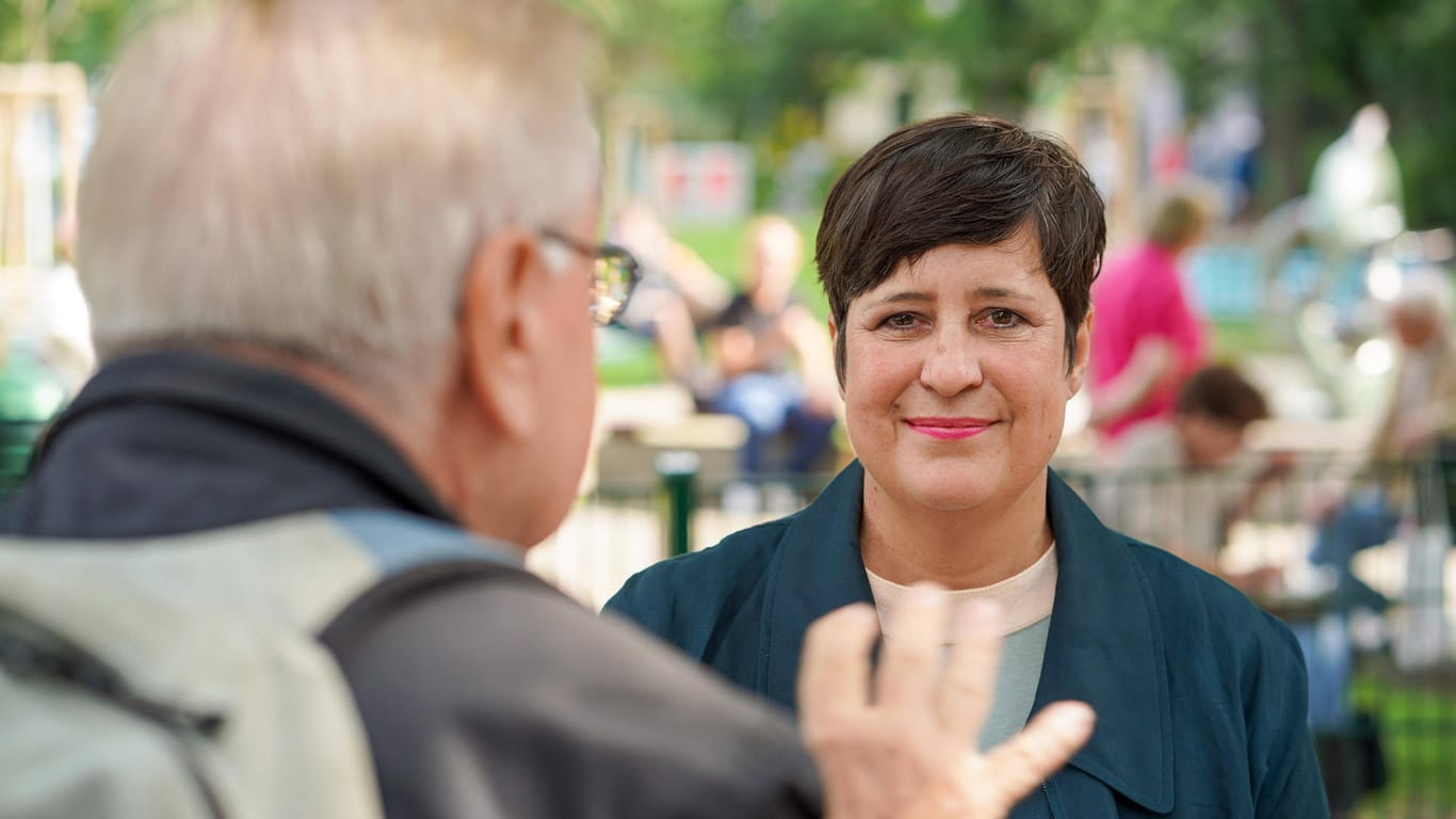 Franziska Becker: Die SPD-Politikerin kandidierte in Charlottenburg-Wilmersdorf.