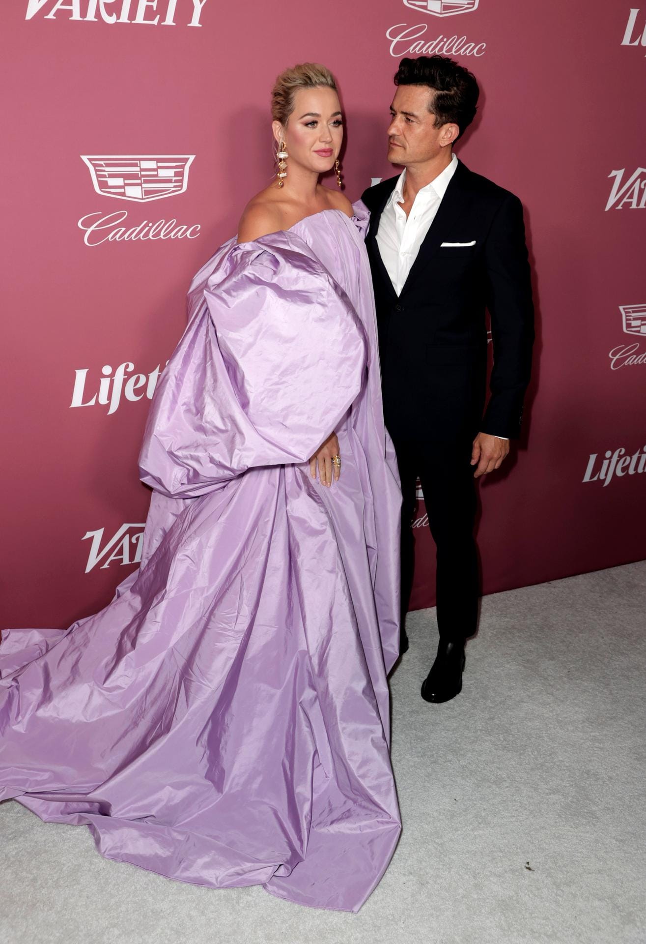 Katy Perry mit Schauspieler Orlando Bloom