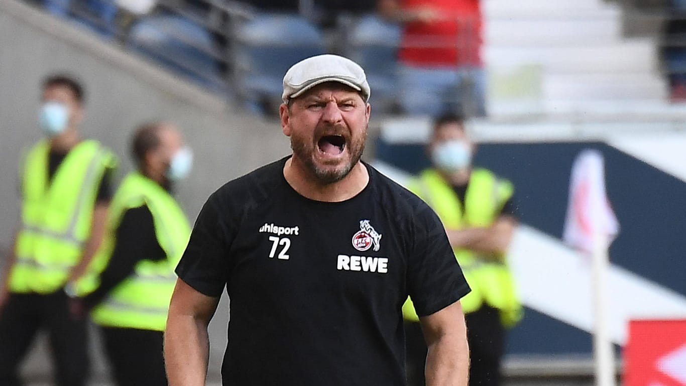 Steffen Baumgart (Archivbild): Der Trainer des 1. FC Köln weiß offenbar, wie er seine Spieler motiviert.