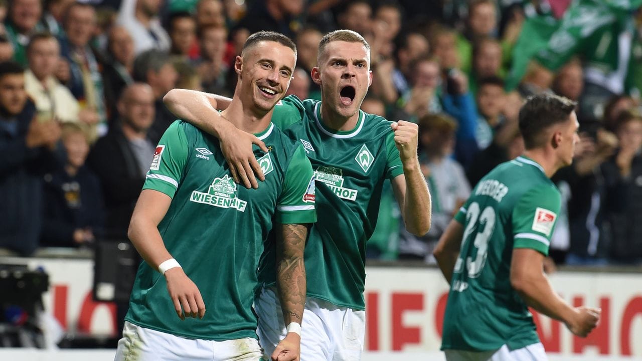 Werder Bremen feierte gegen den 1.