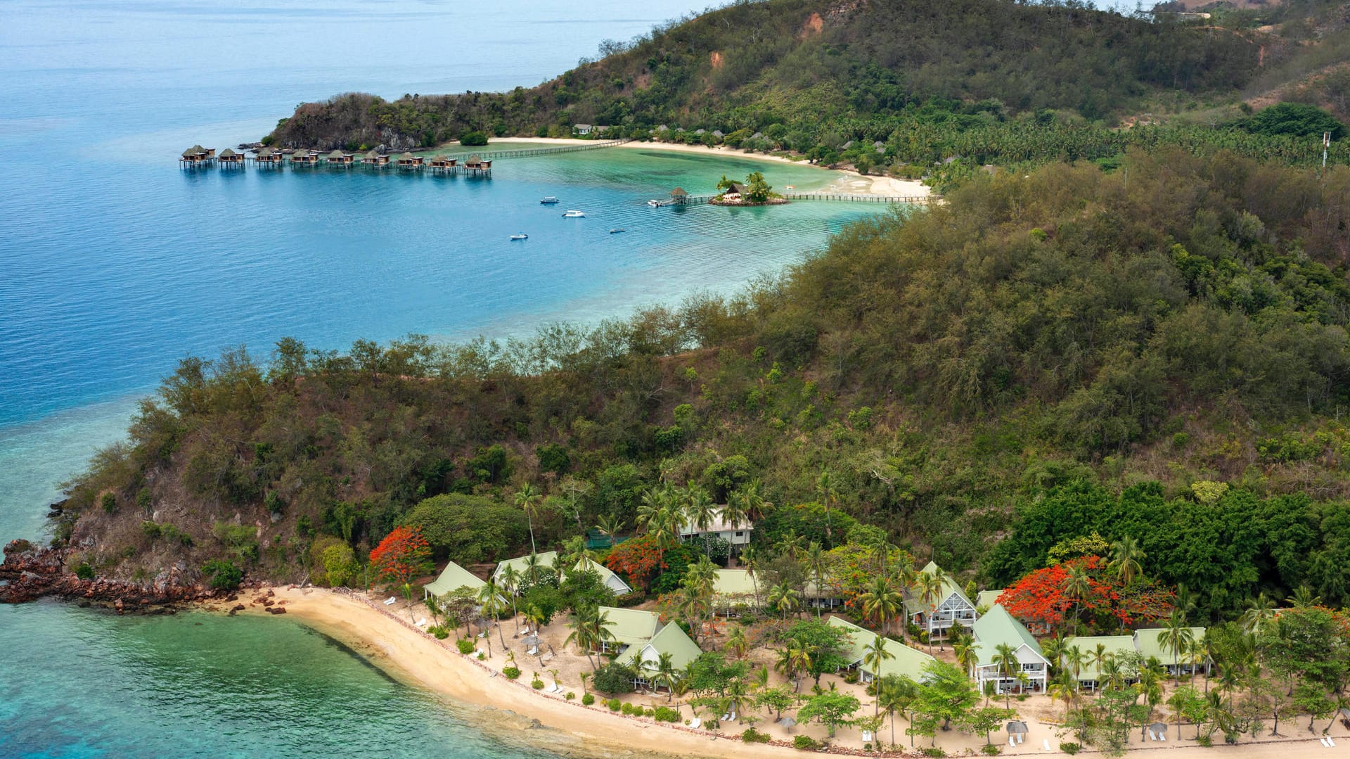 Blick auf eine Insel Fidschi: In der Nähe hat es ein Erdbeben gegeben.