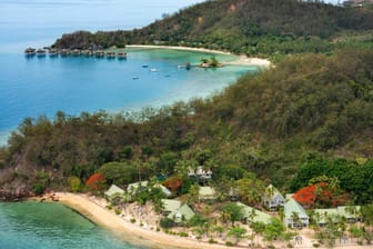 Blick auf eine Insel Fidschi: In der Nähe hat es ein Erdbeben gegeben.