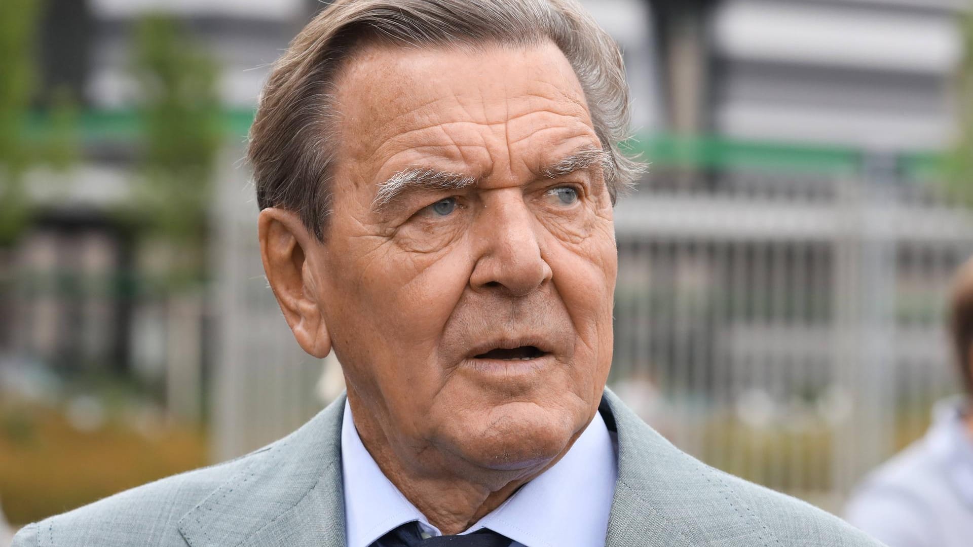 Gerhard Schröder: Der Altkanzler stellt den Linken kein gutes Zeugnis aus.