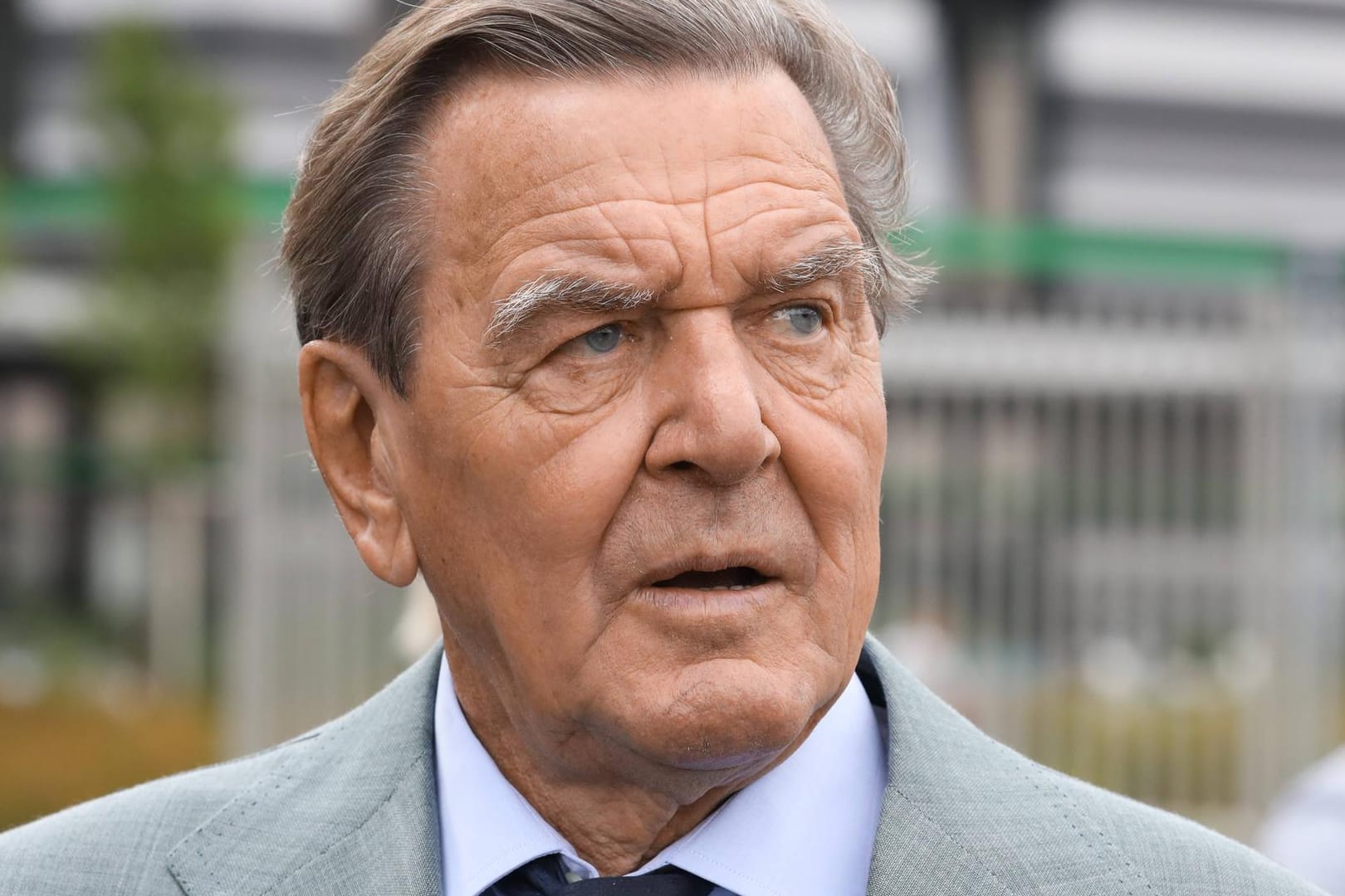 Gerhard Schröder: Der Altkanzler stellt den Linken kein gutes Zeugnis aus.