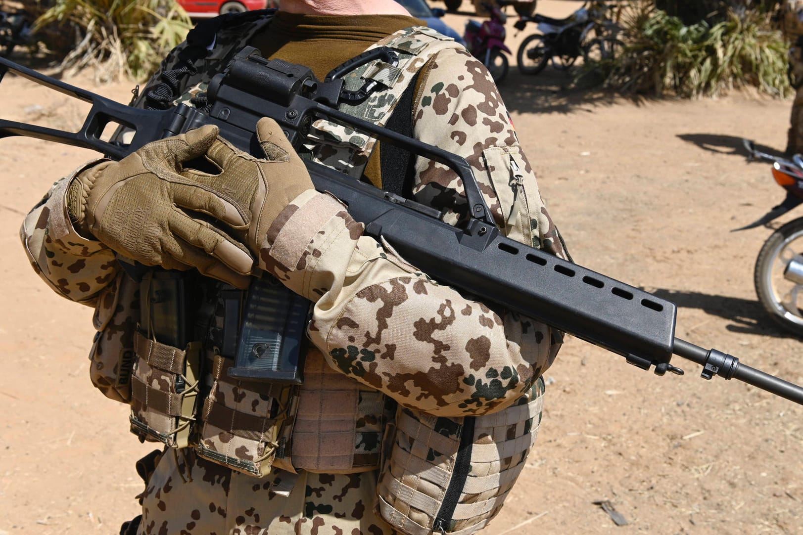 Soldat in Gao, Mali: Die Lage im Land ist unsicher.