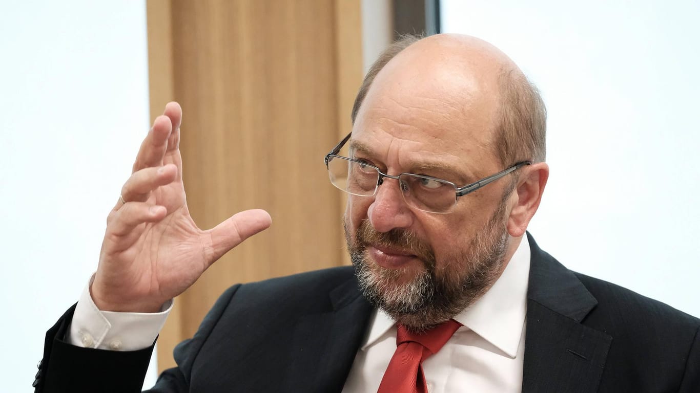 Martin Schulz: Unter ihm schossen die Werte der SPD erst in die Höhe und fielen dann tief.
