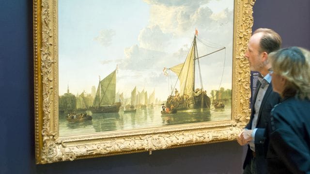 "Die Maas bei Dordrecht" von Aelbert Cuyp.