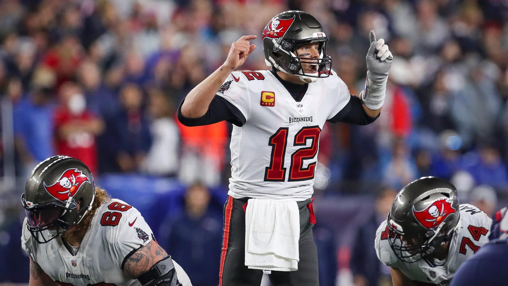 Er macht die Ansagen und ist zuständig für Rekorde: Tom Brady. Er macht die Ansagen und ist zuständig für Rekorde: Tom Brady.