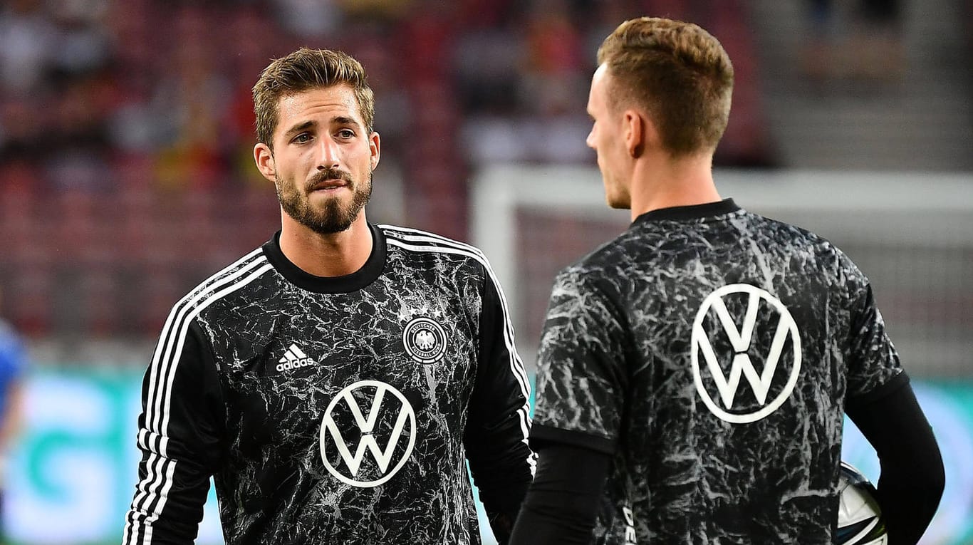 Kevin Trapp (l.) und Bernd Leno: Während Letzterer für die kommenden DFB-Spiele nominiert wurde, muss Trapp warten – gegen die Bayern war er der beste Spieler auf dem Platz.