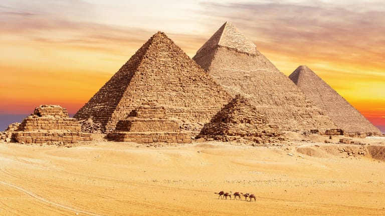 Die Pyramiden von Gizeh: Seit Jahrtausenden rätselt die Menschheit, ob sie noch weitere Geheimnisse verbergen.