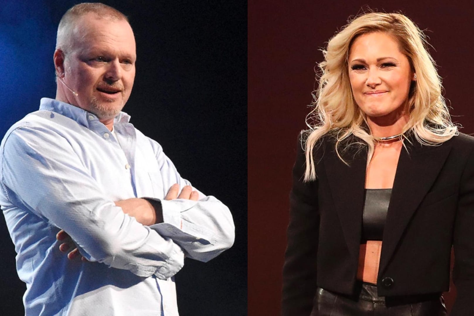 Stefan Raab und Helene Fischer: Sie machen für Sat.1 jetzt gemeinsame Sache.