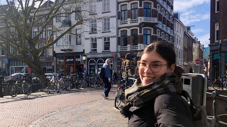 Elsa Rother (23) studiert in Brüssel und stimmte für die Grünen.