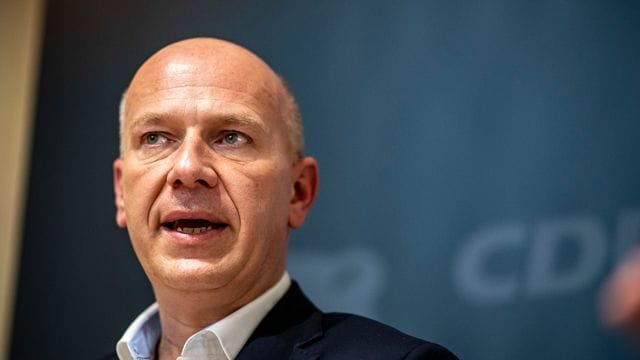 CDU-Fraktionsvorsitzender Wegner CDU-Fraktionsvorsitzender Wegner
