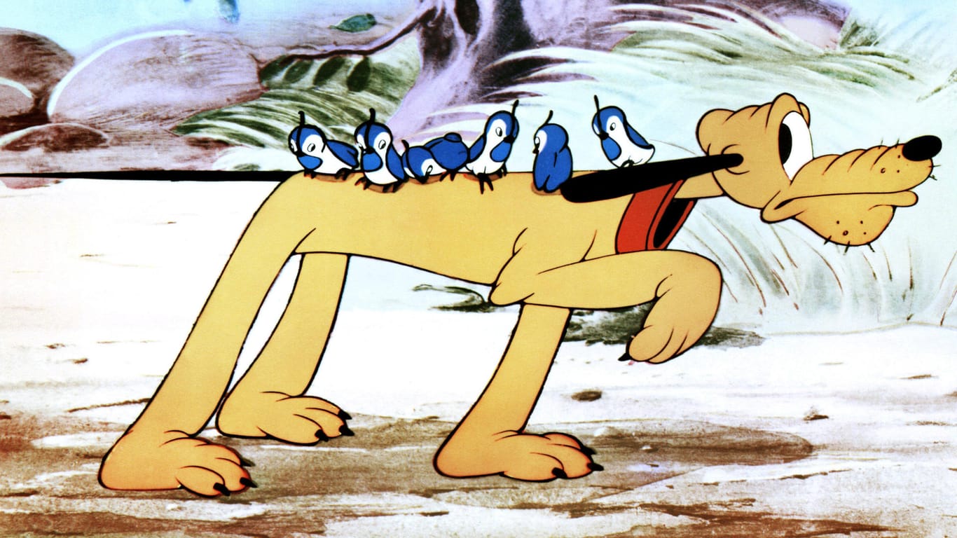 Pluto: Der Comichund wurde durch eine Serie von animierten Kurzfilmen von Disney bekannt.