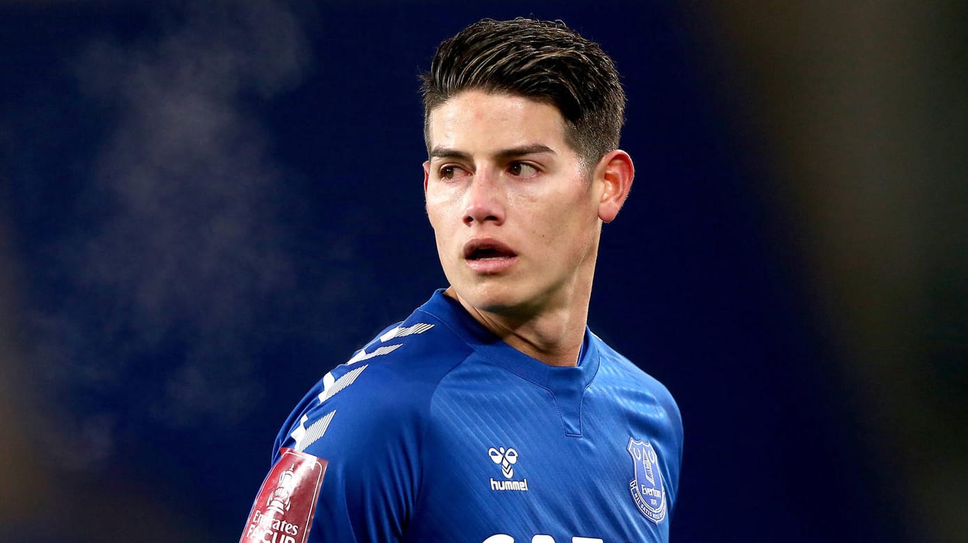 James Rodriguez: Der Ex-Bayern-Star wechselte kürzlich vom FC Everton nach Katar.